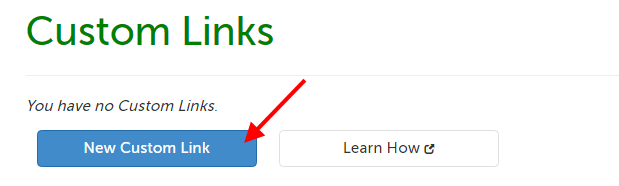 New Custom Link button